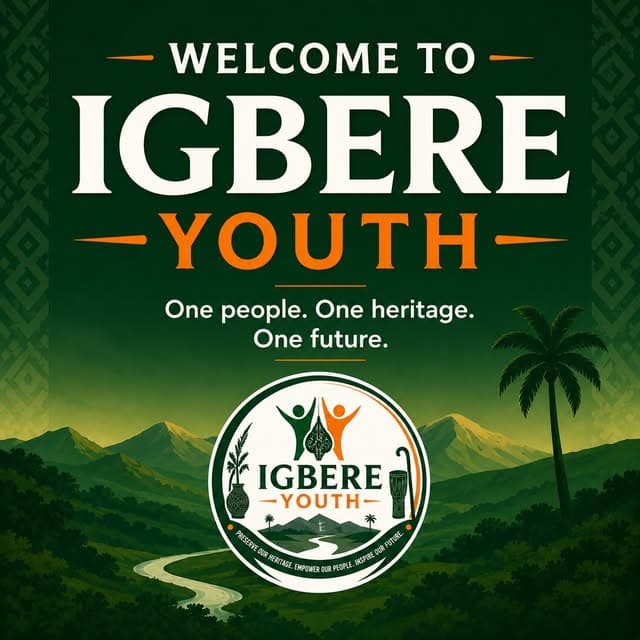 Welcome to Igbere Youth — one people, one heritage, one future